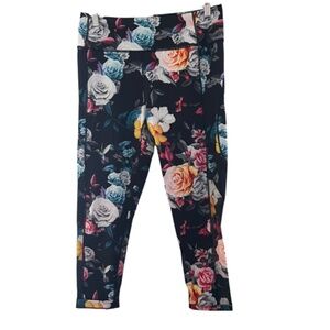 ZYIA ACTIVE FLORAL MESH HI RISE LEGGINGS SIZE 20
